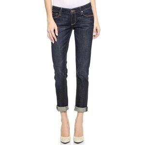 Anthropologie Dark Blue Boyfriend Jeans